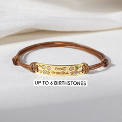 Birthstone Bracelet for Mom