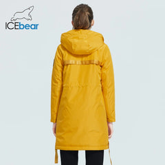 ICEbear 2023 Women fall jacket Female coat with a hood casual wear quality parka brand clothing GWC20035I