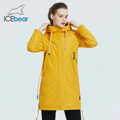 ICEbear 2023 Women fall jacket Female coat with a hood casual wear quality parka brand clothing GWC20035I