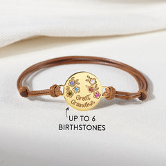 Mother Birthstone Bracelet, Gift